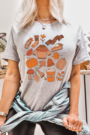 Fall Doodles Graphic Tee (DS) FG CB
