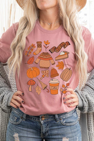 Fall Doodles Graphic Tee (DS) FG CB