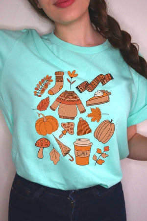 Fall Doodles Graphic Tee (DS) FG CB