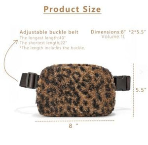 Anywhere Fuzzy Faux Furr Belt Bag