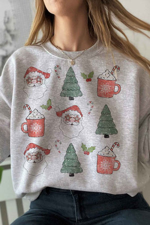 CURVY Christmas Collection Graphic Sweatshirt (DS) FG