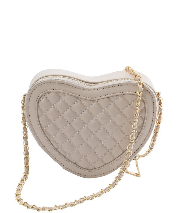 Piece Of My Heart Crossbody Heart Shaped Purse