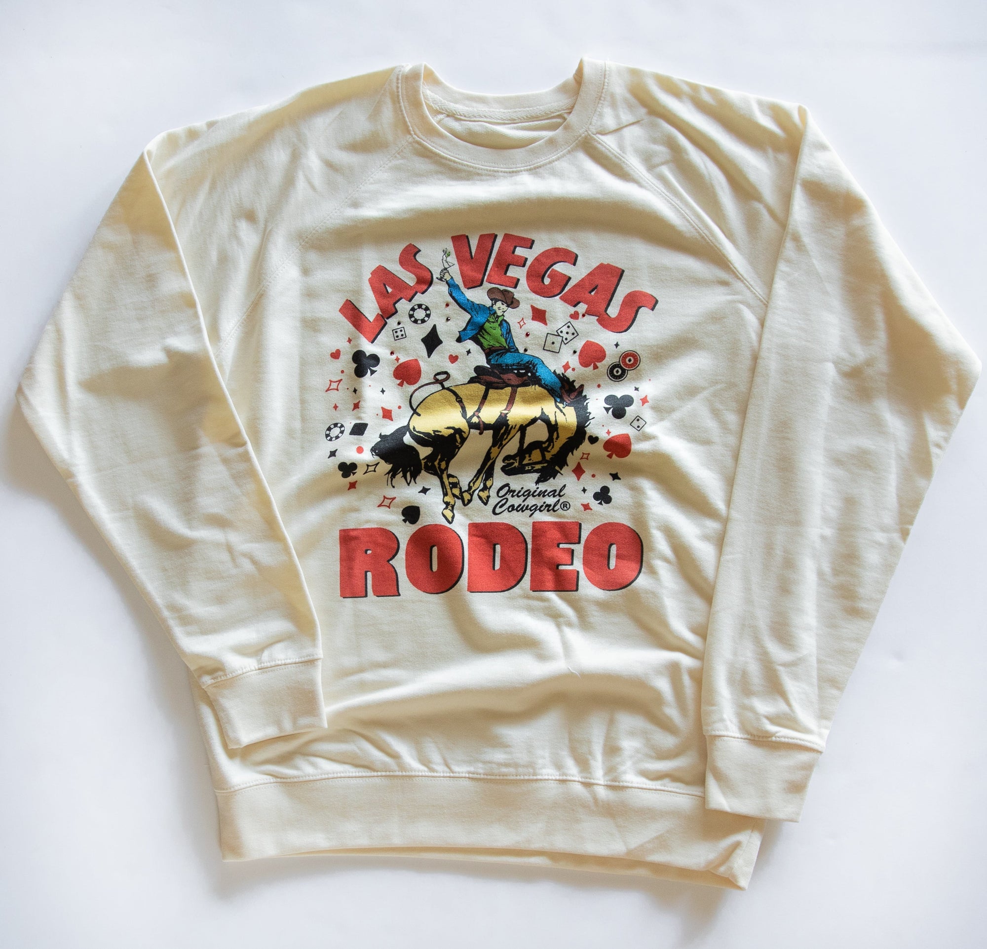 Las Vegas Rodeo Graphic Pullover (made 2 order) RBR