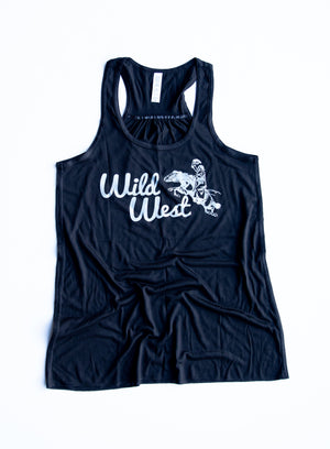 Wild West Racer Back Graphic Tank Top (DS) RBR