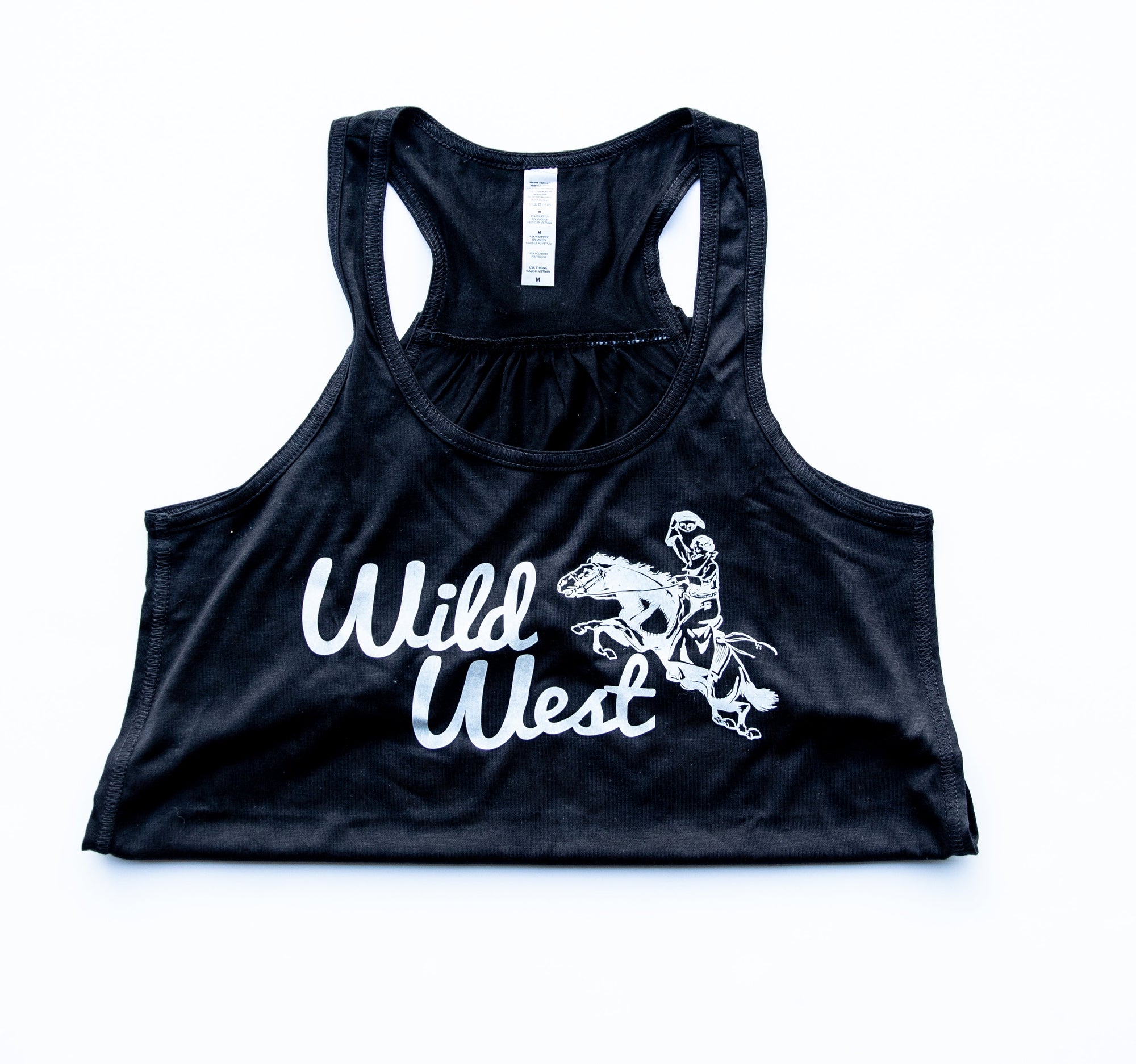 Wild West Racer Back Graphic Tank Top (DS) RBR