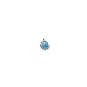 Coins Of Love Gold & Enamel Coin Pendant/Charm