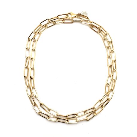 Linked Up Paperclip Chain