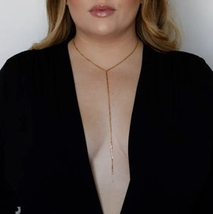 Lita Dainty Lariat Necklace