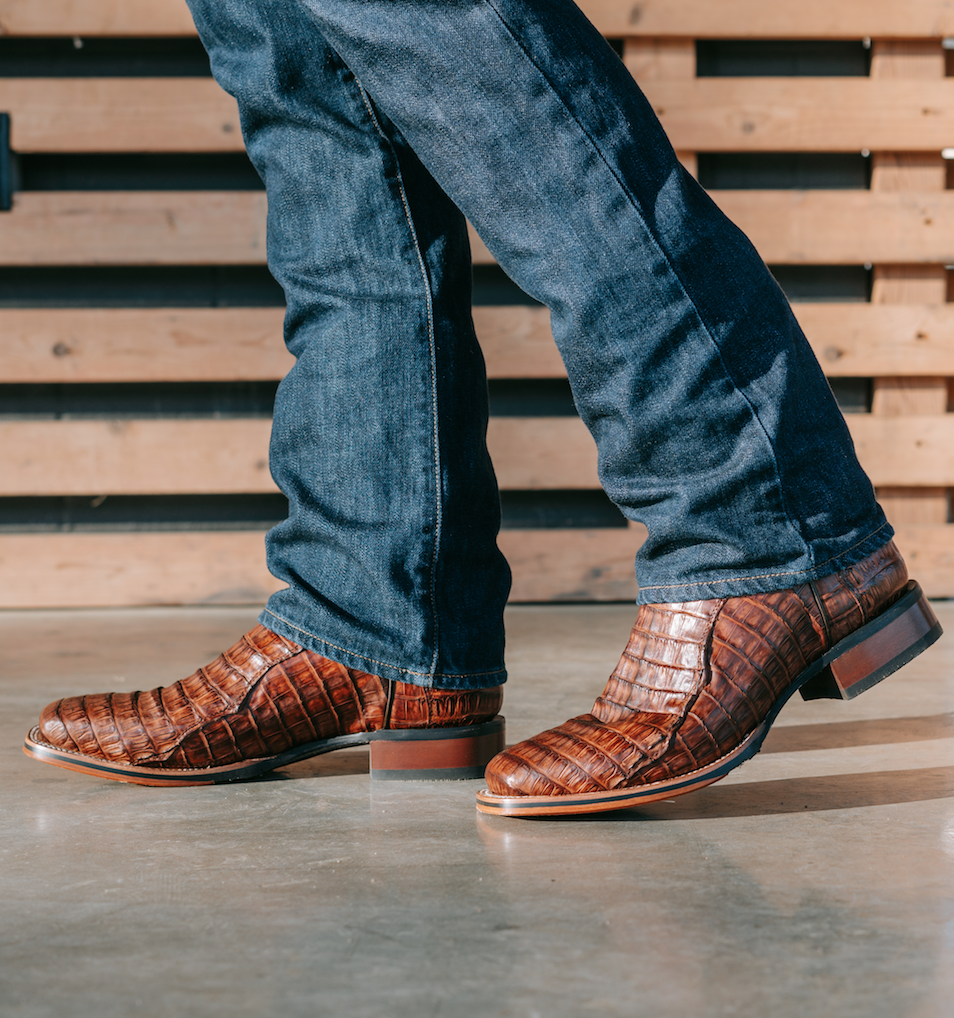 Kingsly Dan Post Men's Kingsly Square Toe Boot BRASS (DS)