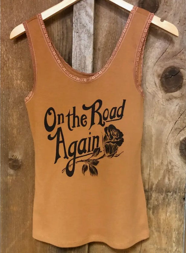 On the Road Again Lace Tank