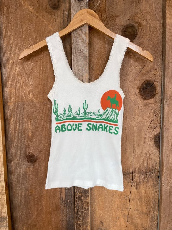 Above Snakes Lace Tank