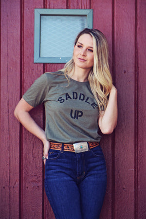 Saddle Up Graphic Tee (made 2 order) RBR