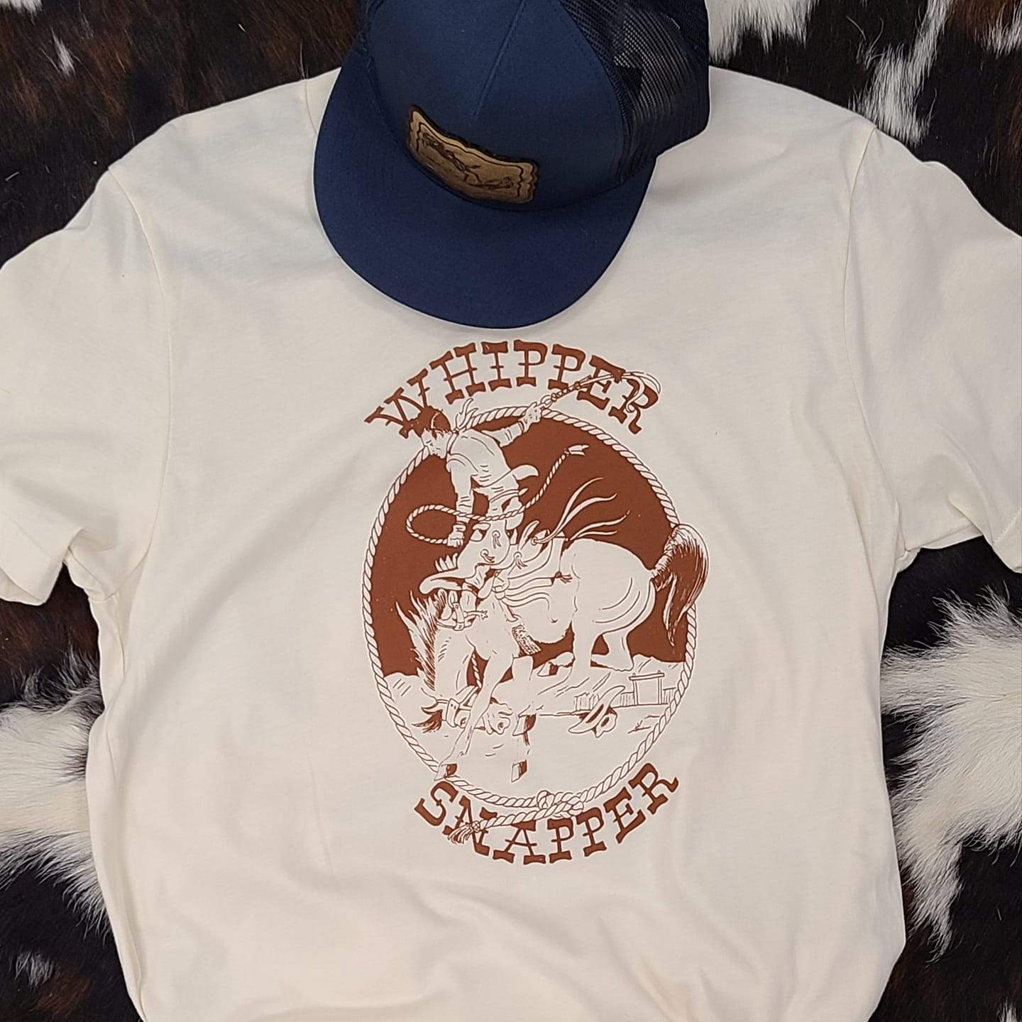 KEEP IN DRAFT "Ole Whipper Snapper" Vintage Bronc Graphic Tee (DS)