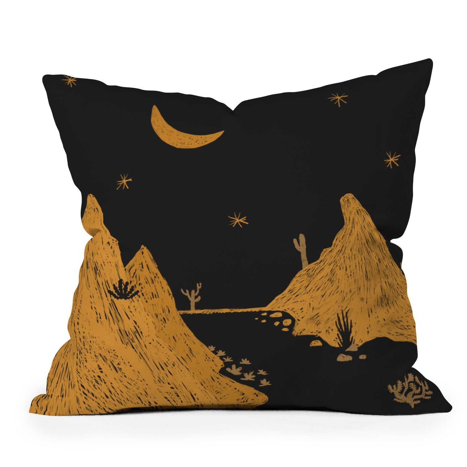 "Ole Desert Nights" Indoor / Outdoor Throw Pillows (DS)