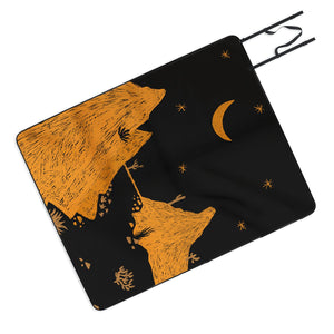 "Ole Desert Nights" Picnic Blanket (DS)