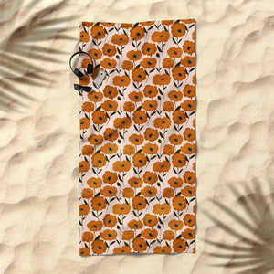 "Ole Poppies Playground" Jumbo Beach Towel (DS)