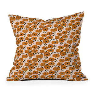 "Ole Poppies Playground" Indoor / Outdoor Throw Pillows (DS)