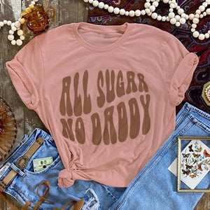 All Sugar No Daddy Graphic Tee (made to order) LC