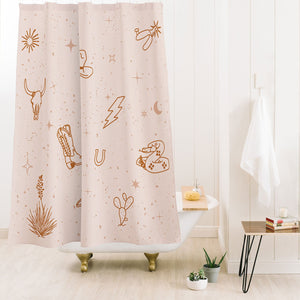 Cowboy Things Shower Curtain (DS) DD