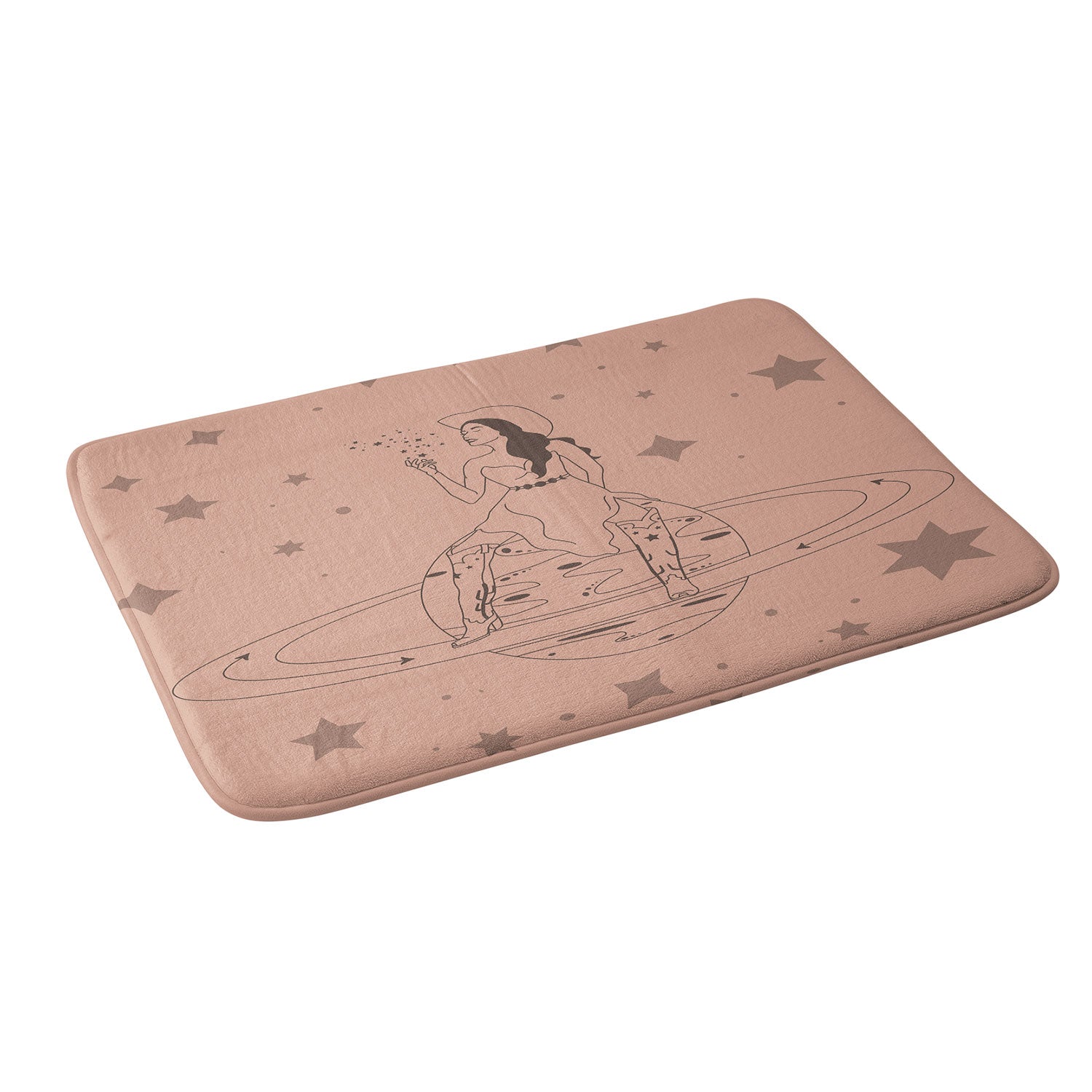 Janet From Another Planet Foam Bathroom Mat (DS) DD