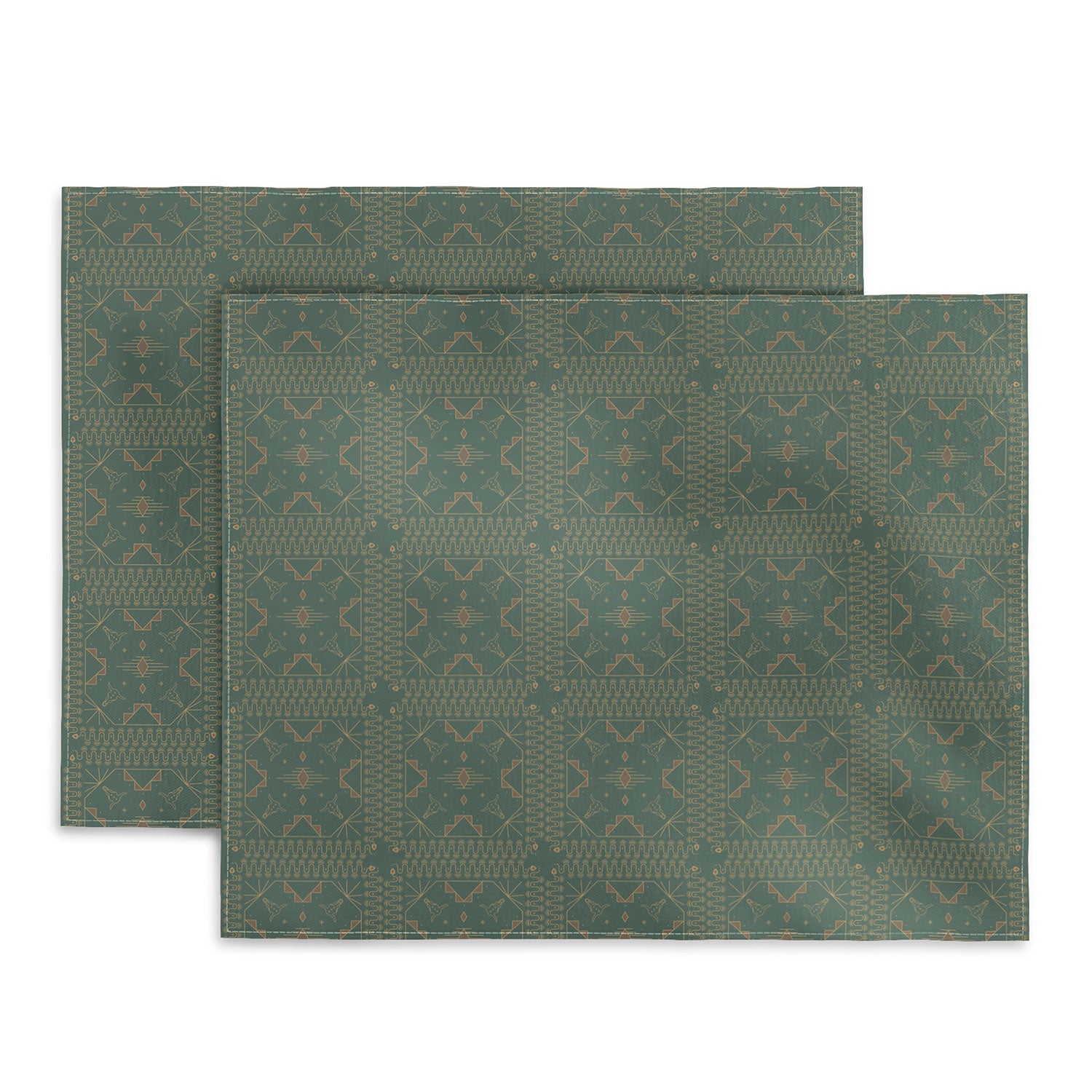 Lost Desert Green Placemats (DS) DD