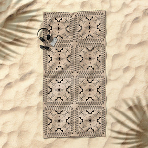 Lost Desert Tile Beach Towel (DS) DD