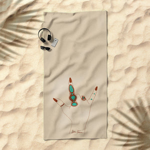 Love Language Beach Towel (DS) DD