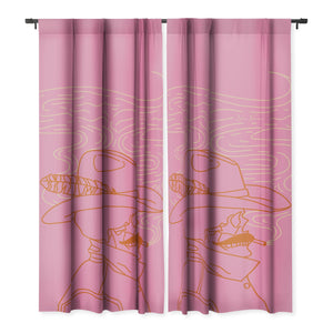 Love Or Die Tryin Pink Blackout Window Curtains (DS) DD
