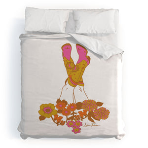 Love Stoned Cowboy Boots Duvet Cover &/or Bed in a Bag Set (DS) DD