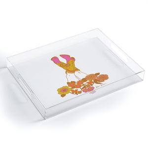 Love Stoned Cowboy Boots Acrylic Tray (DS) DD