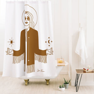 Queen of the Cosmos Shower Curtain (DS) DD