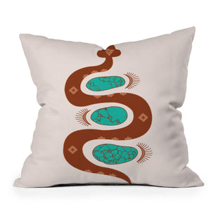 Southwestern Slither Indoor / Outdoor Throw Pillows (DS)