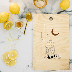 Talking To The Moon Cutting Board (DS) DD