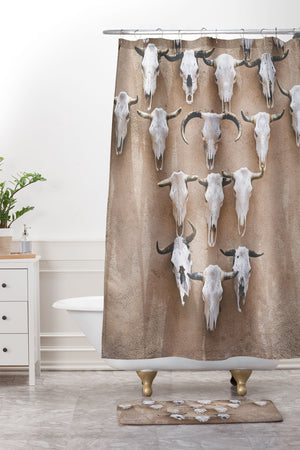 "Ole Southwestern Relics" Shower Curtain (DS)