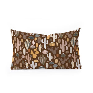 "Ole Cactus Medley" Oblong Throw Pillow (DS)