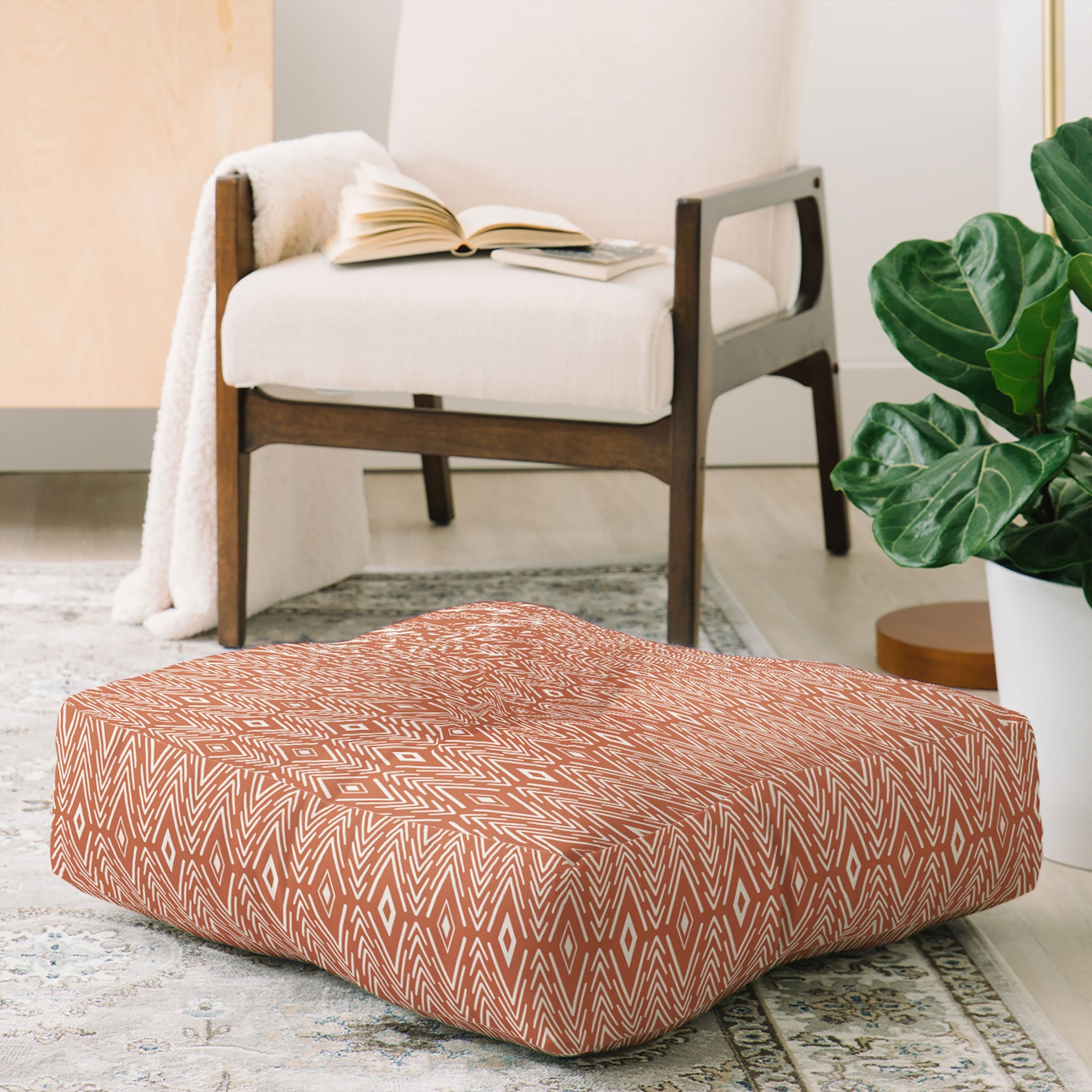 Boho hotsell floor pouf