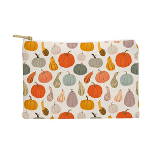 Fall Pumpkin Zipper Travel Pouch (DS) DD