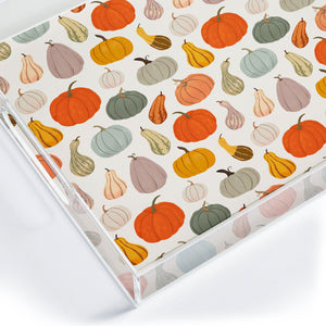 Fall Pumpkin Acrylic Tray (DS) DD