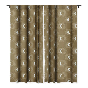 "Ole Olive Night Glow" Blackout Window Curtains (DS)