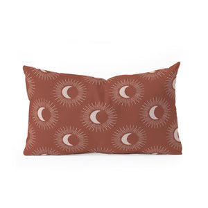"Ole Rust Night Glow" Oblong Throw Pillow (DS)