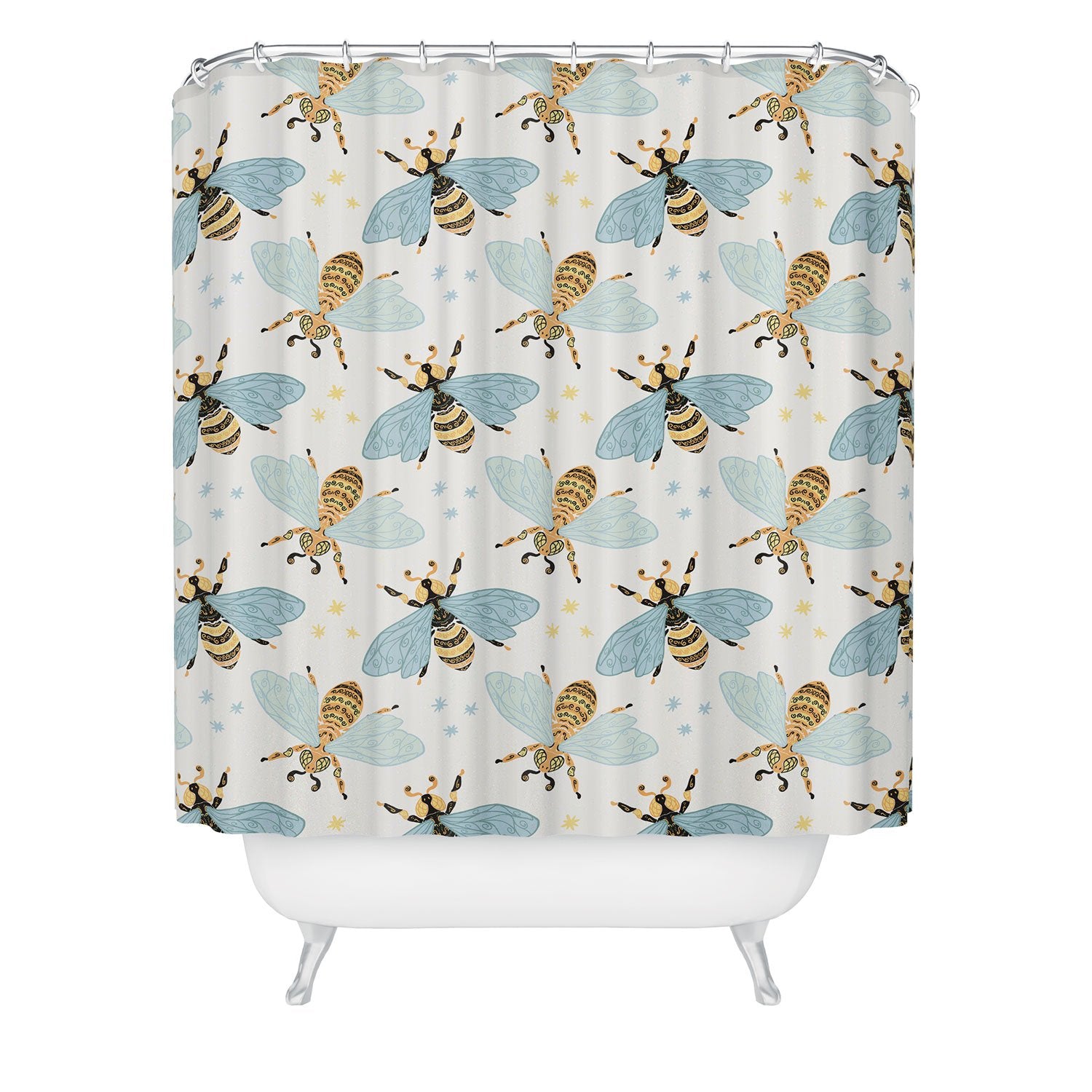 "Ole Honey Bee" Shower Curtain (DS)