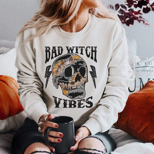Bad Witch Vibes Sweatshirt (made 2 order) LC