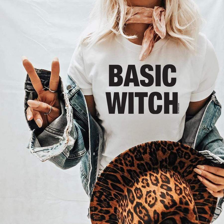 Basic Witch Graphic Tee (made 2 order) LC
