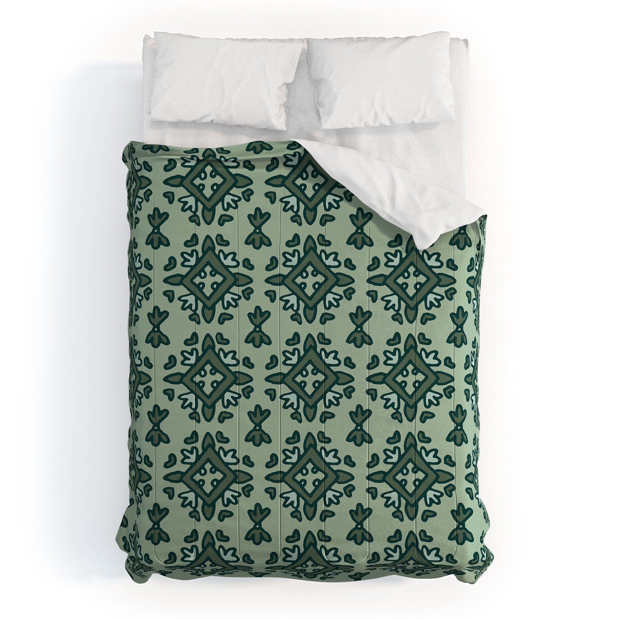 Rous Green Comforter &/or Bed in a Bag Set (DS) DD