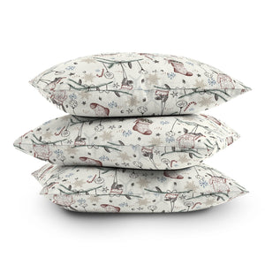 "Ole Squirrel Heavenly Christmas" Indoor / Outdoor Throw Pillows (DS)