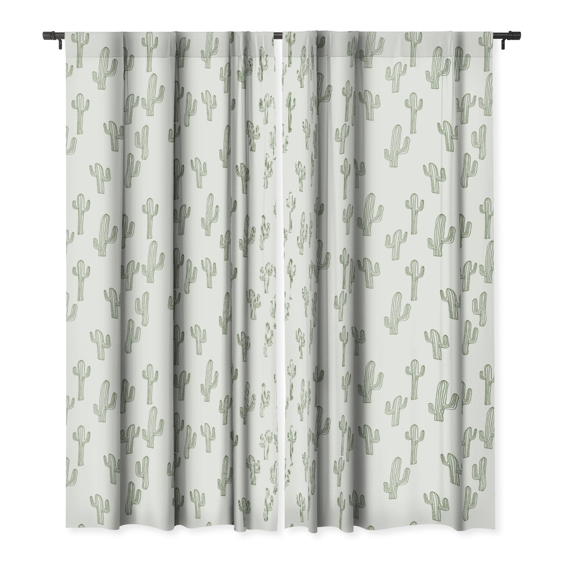 "Ole Cactus Only" Blackout Window Curtains (DS)