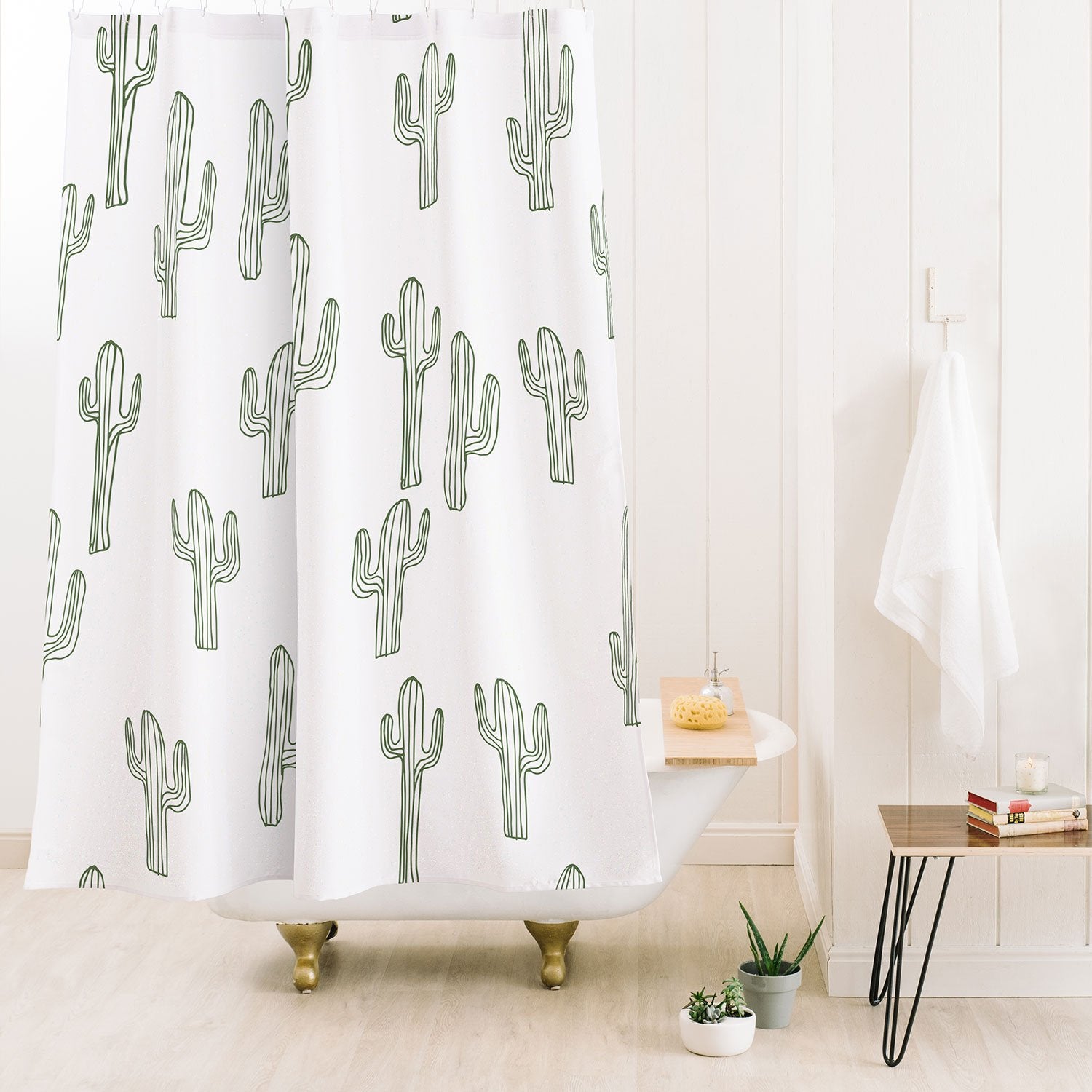 "Ole Cactus Only" Shower Curtain (DS)