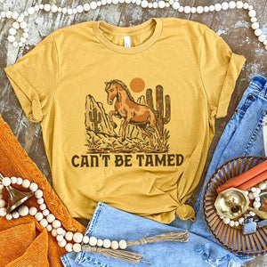 Can't Be Tamed Graphic Tee (made 2 order) LC