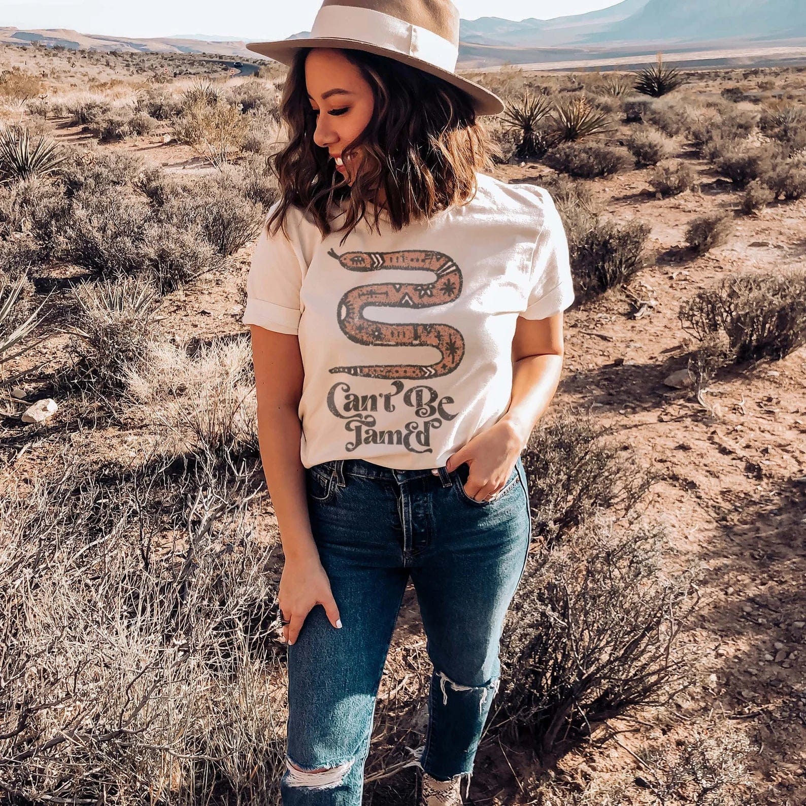 Can't Be Tamed Graphic Tee (made 2 order) LC