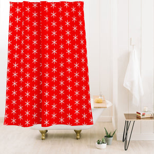 "Ole Ruby Jingle" Shower Curtain (DS)